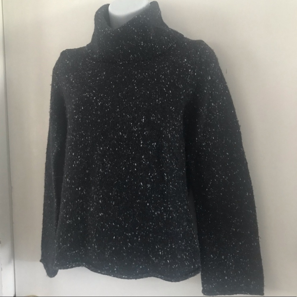 Wool Blend Flecked Sweater Express - Picture 5 of 11